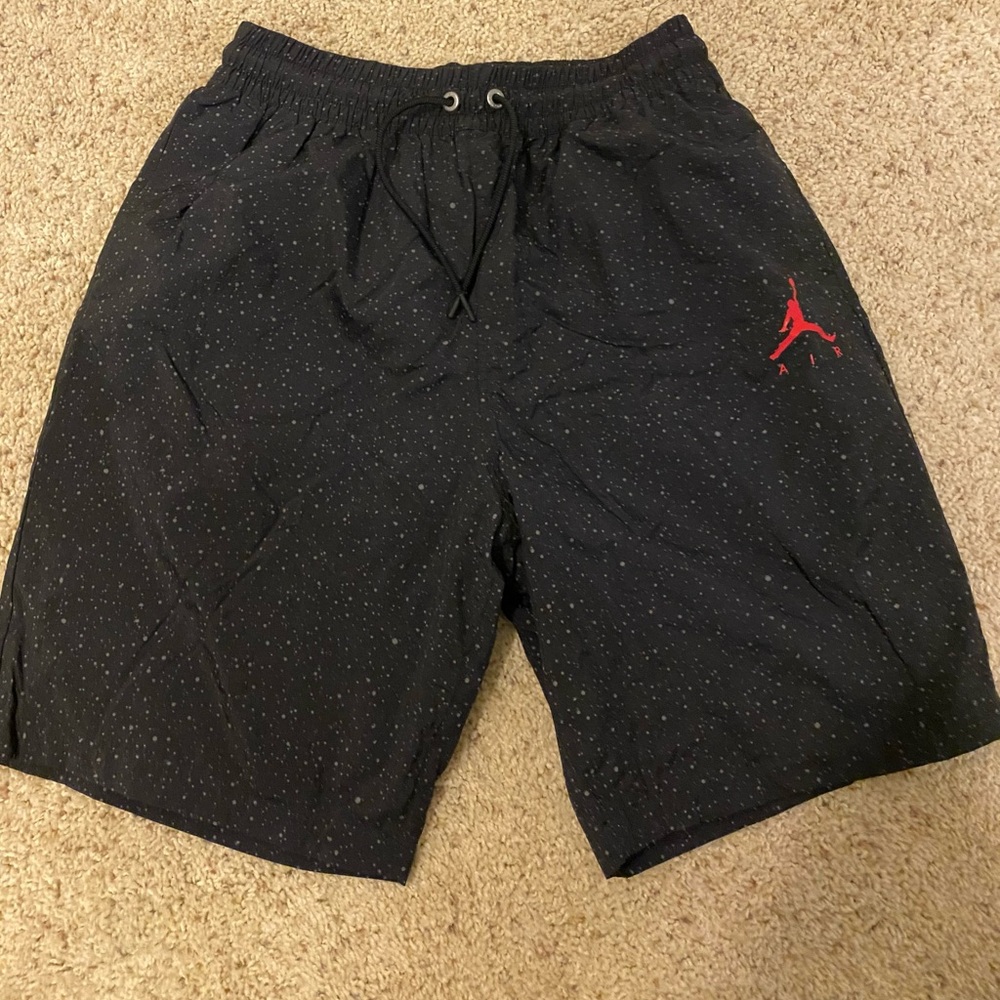 Jordan Men Poolside Cement Shorts Large